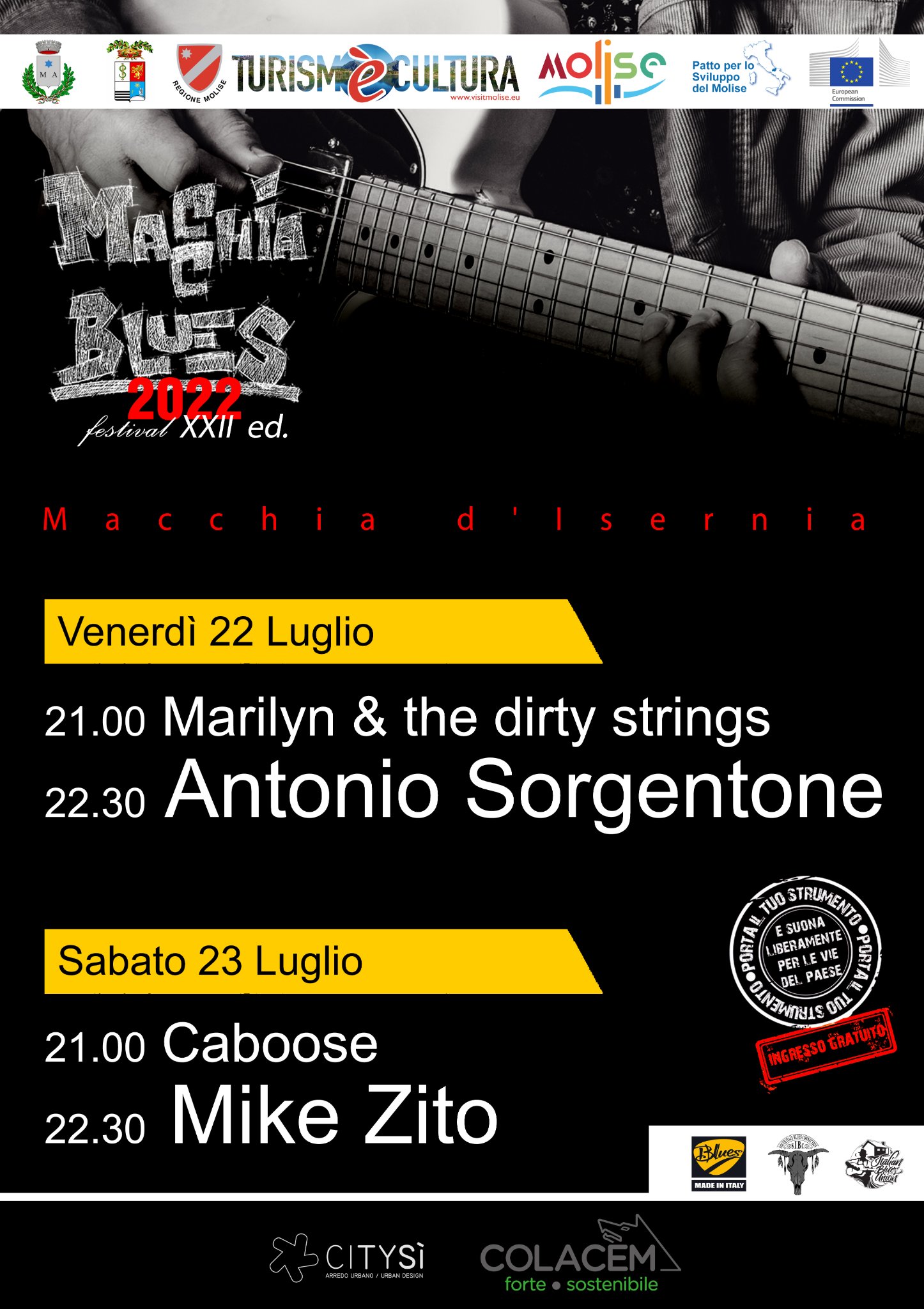 Macchia Blues Festival XXII edizione - 2022